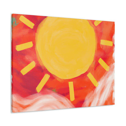 Sunrise Artist - Canvas