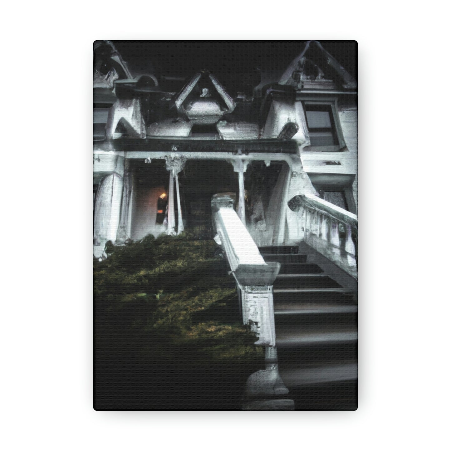 "The Haunted Stairway of Mystery" - The Alien Canva