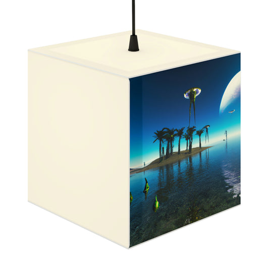 "Invasion of the Island E.T.s" - The Alien Light Cube Lamp