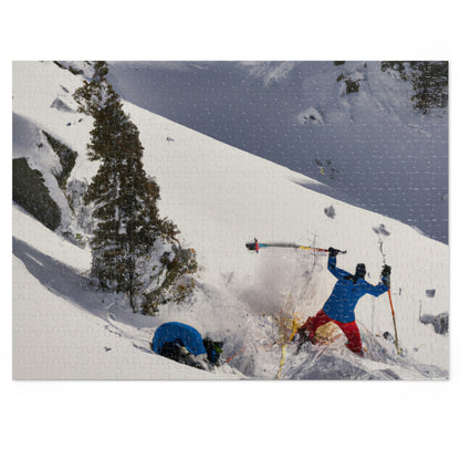 "Avalanche Avalanche: A Spontaneous Ski Trip Gone Wrong" - The Alien Jigsaw Puzzle