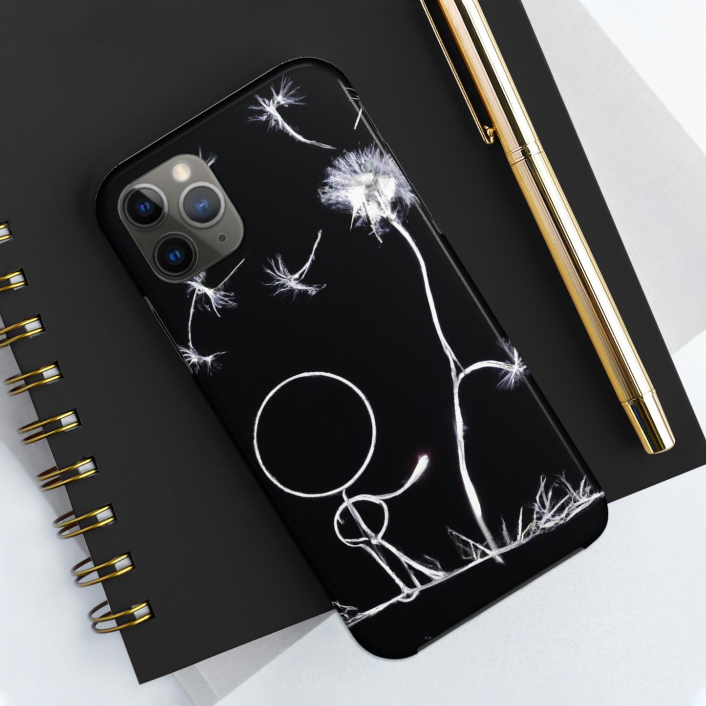 „A Dandelion Flicker in the Midnight Breeze“ – The Alien Tough Phone Cases