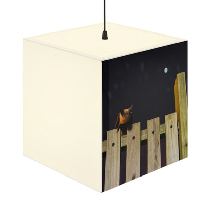 "A Silent Observer" - The Alien Light Cube Lamp