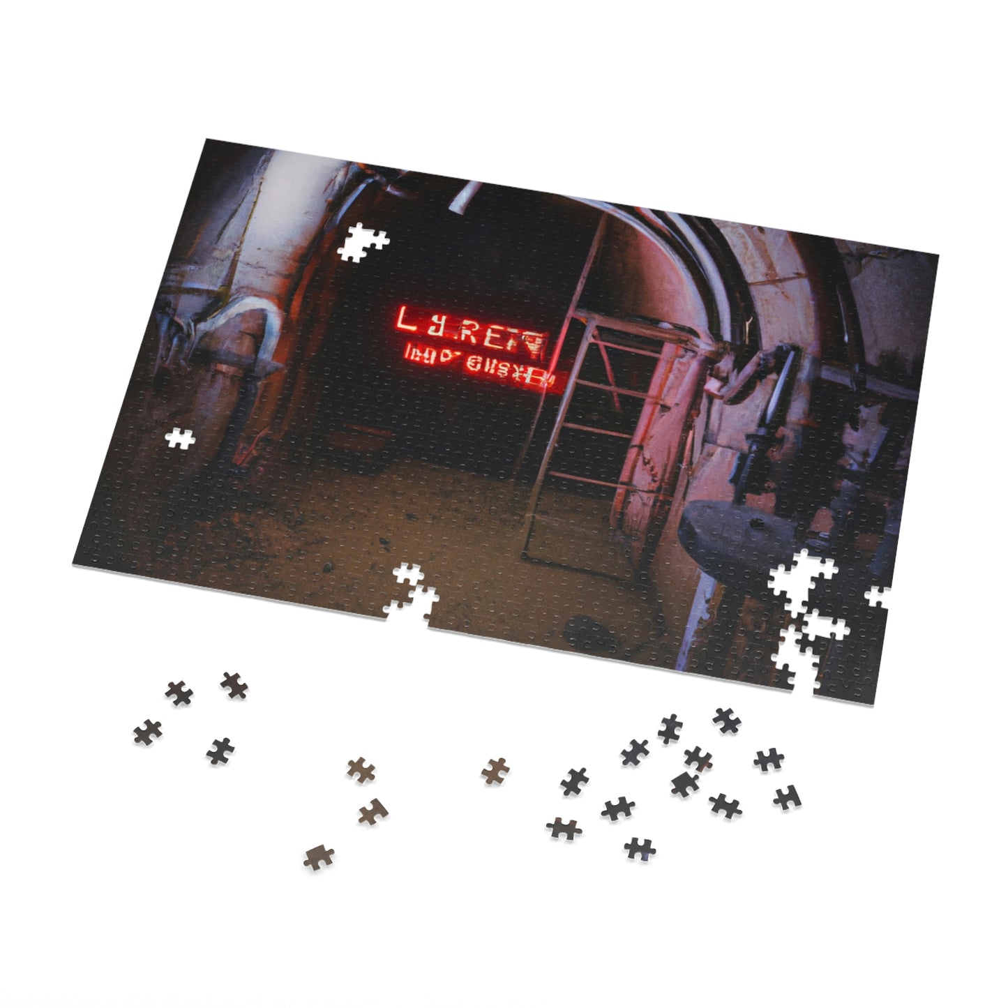 "Break Out of the Subterranean Stronghold" - The Alien Jigsaw Puzzle