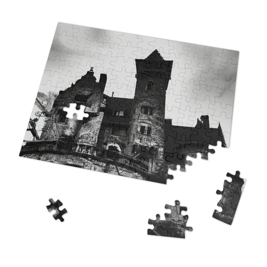 "Castle of Mystifying Secrets: A Haunted Adventure" - The Alien Jigsaw Puzzle