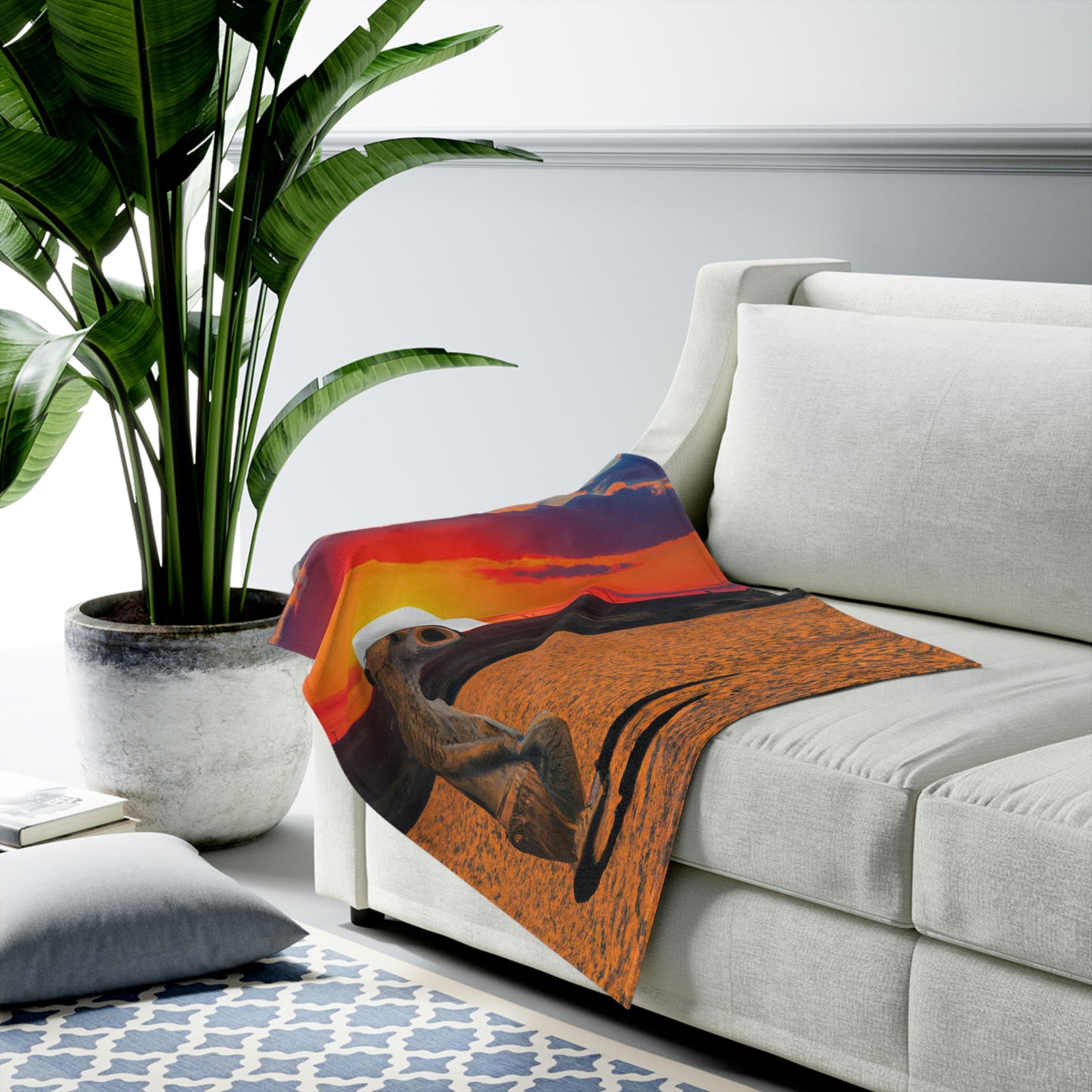 "Farewell to the Horizon" - The Alien Velveteen Plush Blanket