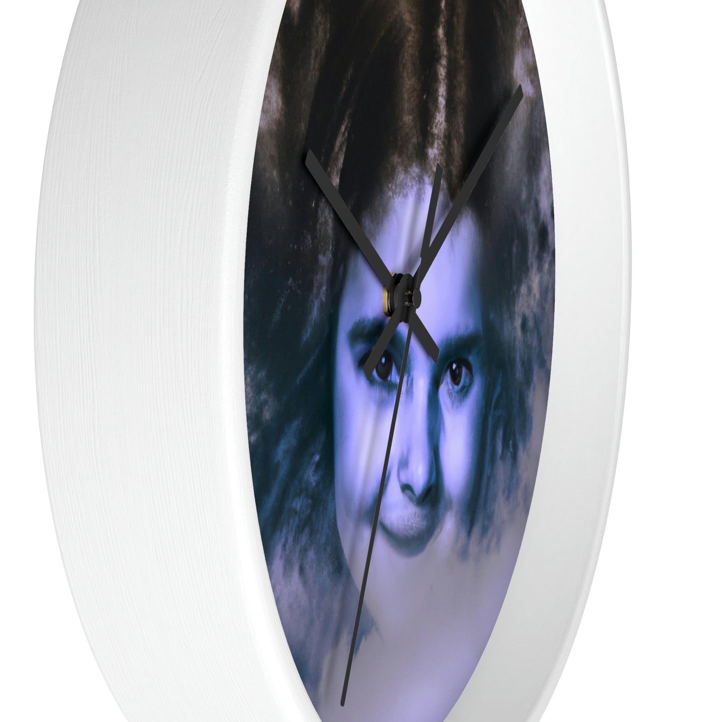 Through the Misty Veil - The Alien Wall Clock