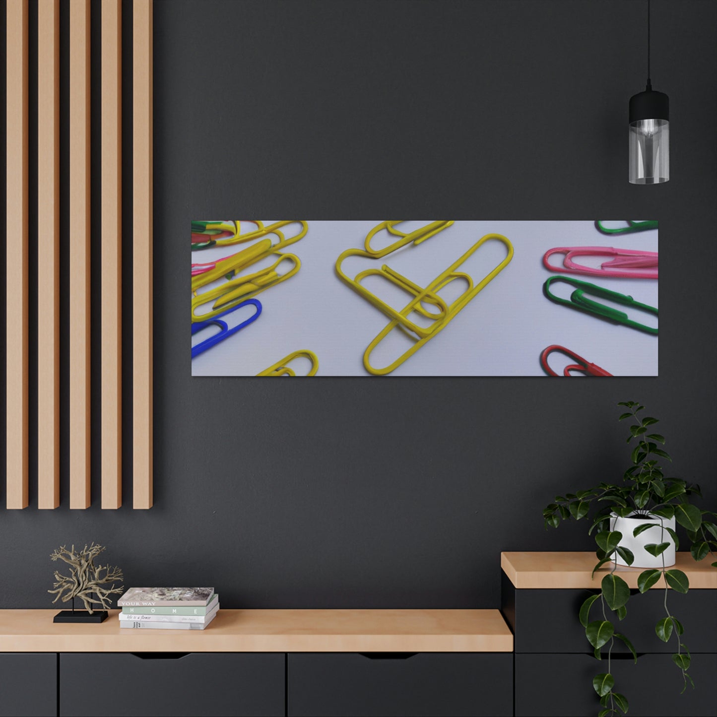 "Symbols of Unity: Everyday Objects Representing Abstraction" - Canvas