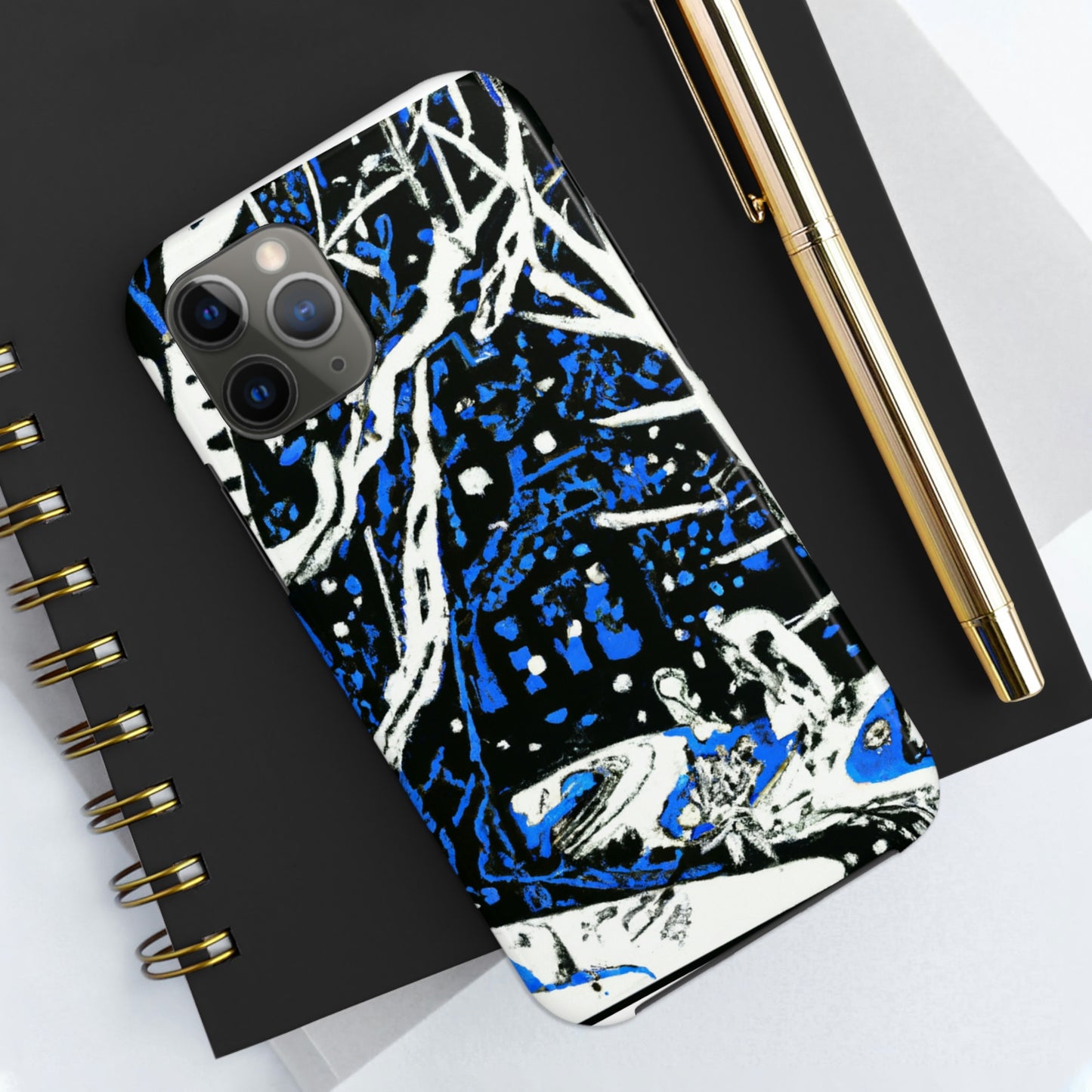 Snowy Forest Night: A Fairytale Odyssey - The Alien Tough Phone Cases