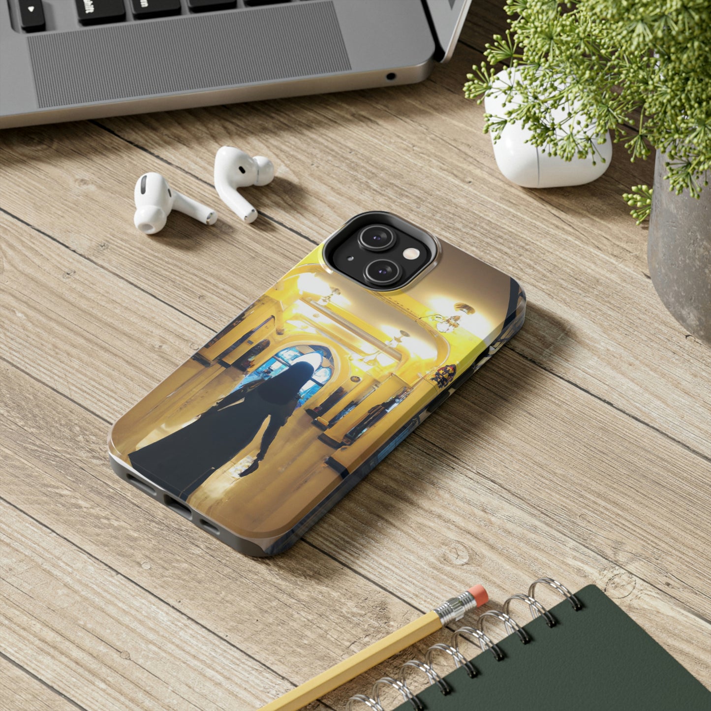 "Flucht aus dem verzauberten Palast" - Die Alien Tough Phone Cases