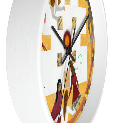 The Castle Caper: A Battle of Wits and Adventure - The Alien Wall Clock