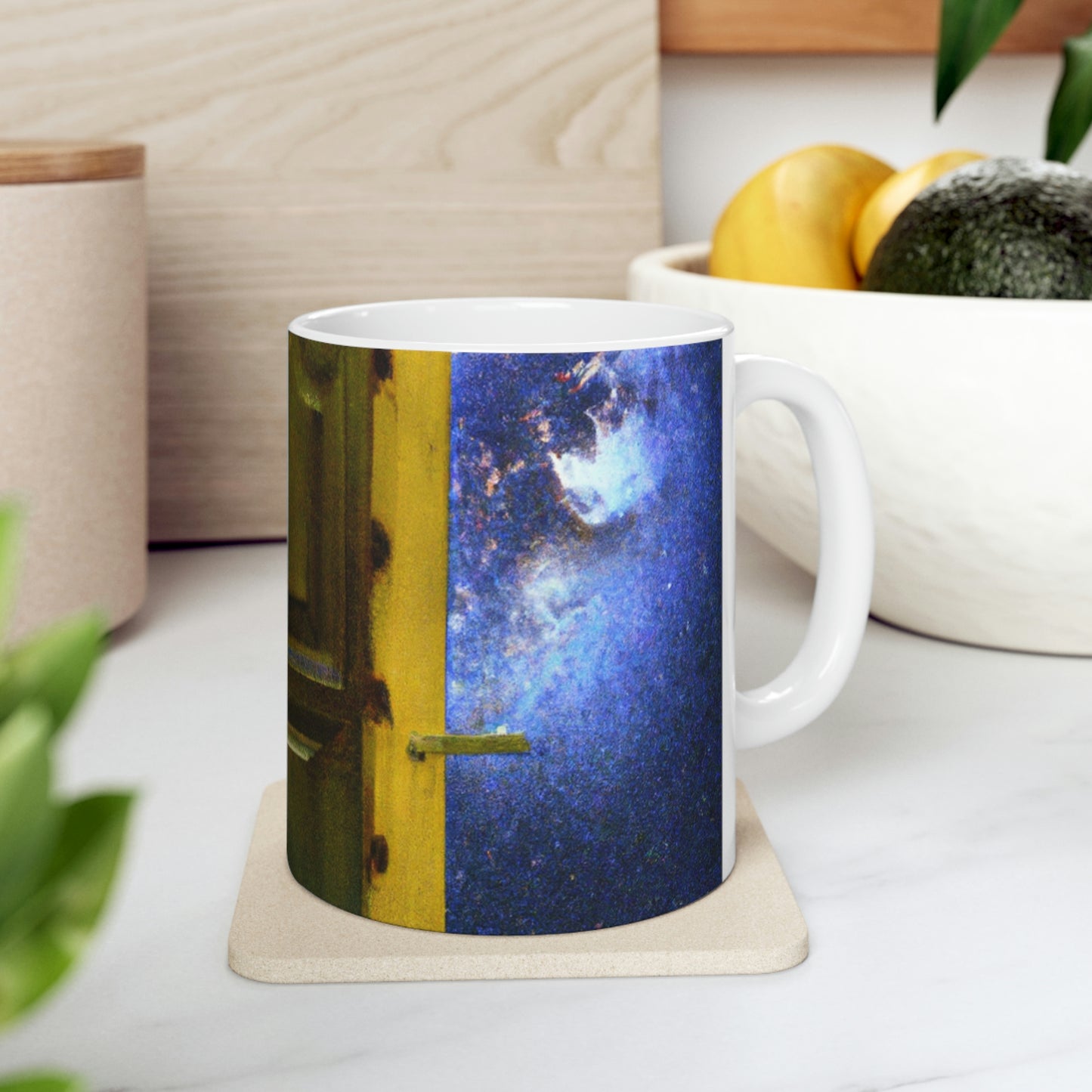 The Heavenly Threshold - The Alien Ceramic Mug 11 oz