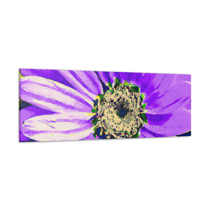 Purple Petals Popping: Create an Eye-Catching Daisy-Rose Fusion - The Alien Canva