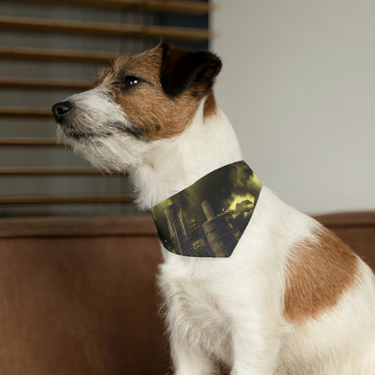 La ciudadela utópica en la tempestad distópica - The Alien Pet Bandana Collar