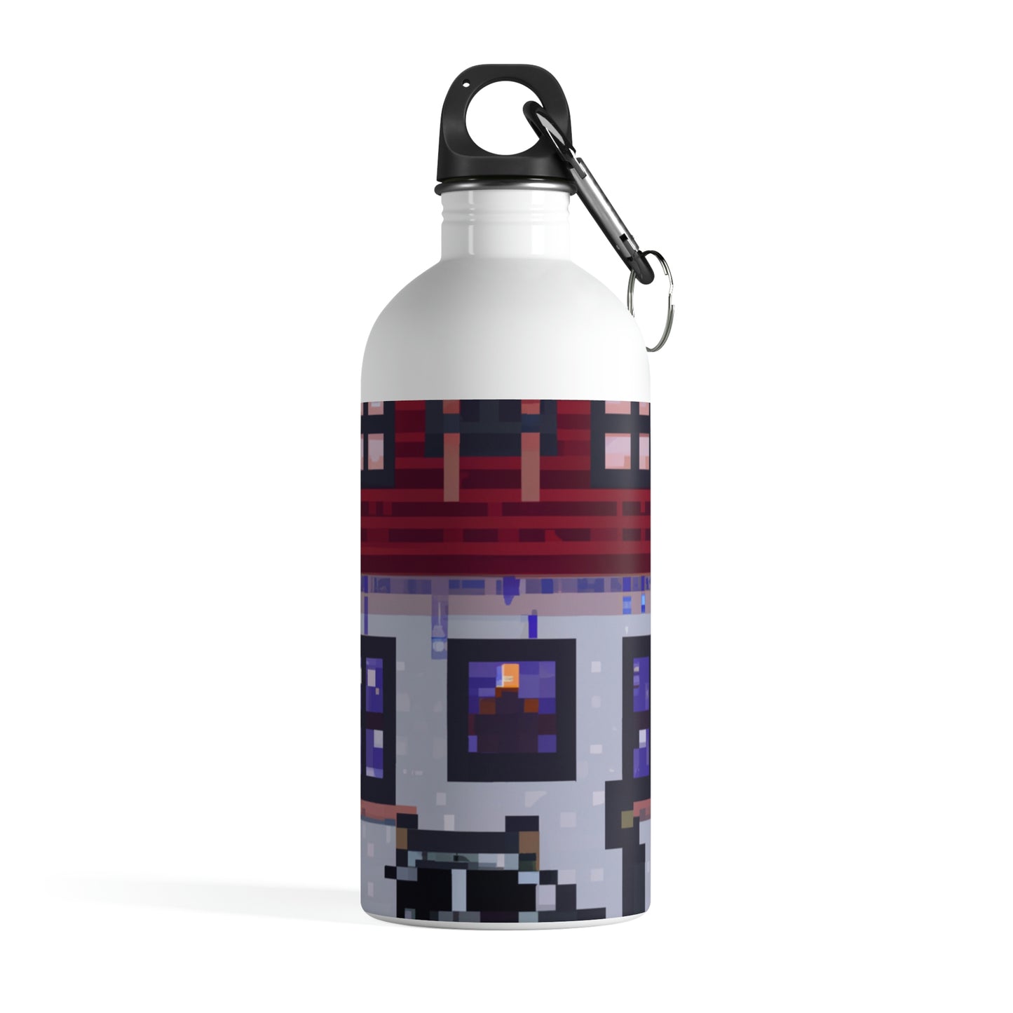 "Caper in the Mansion: A Raccoon's Adventure" - The Alien Stainless Steel Water Bottle