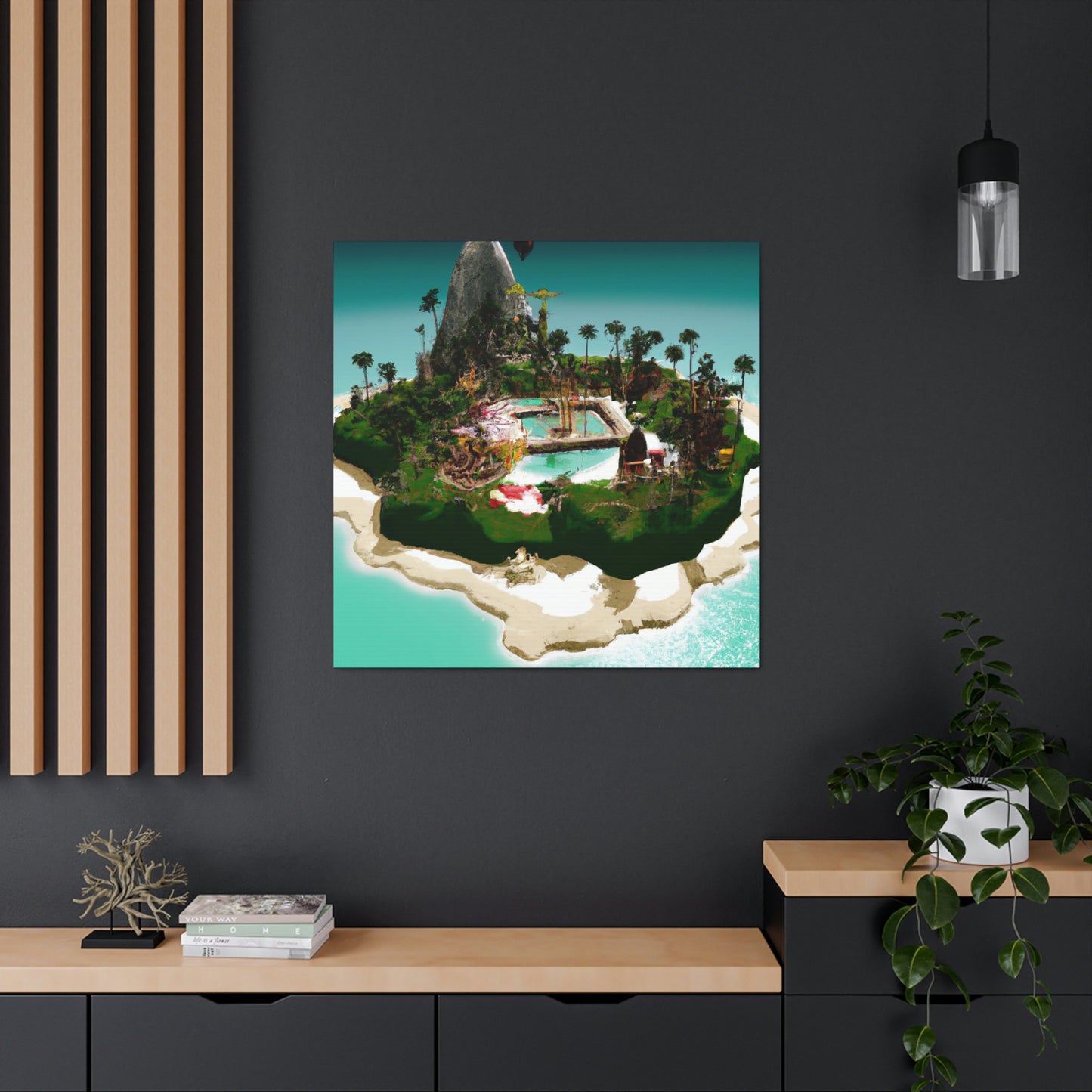 Mysterious Island Amusement Park - The Alien Canva