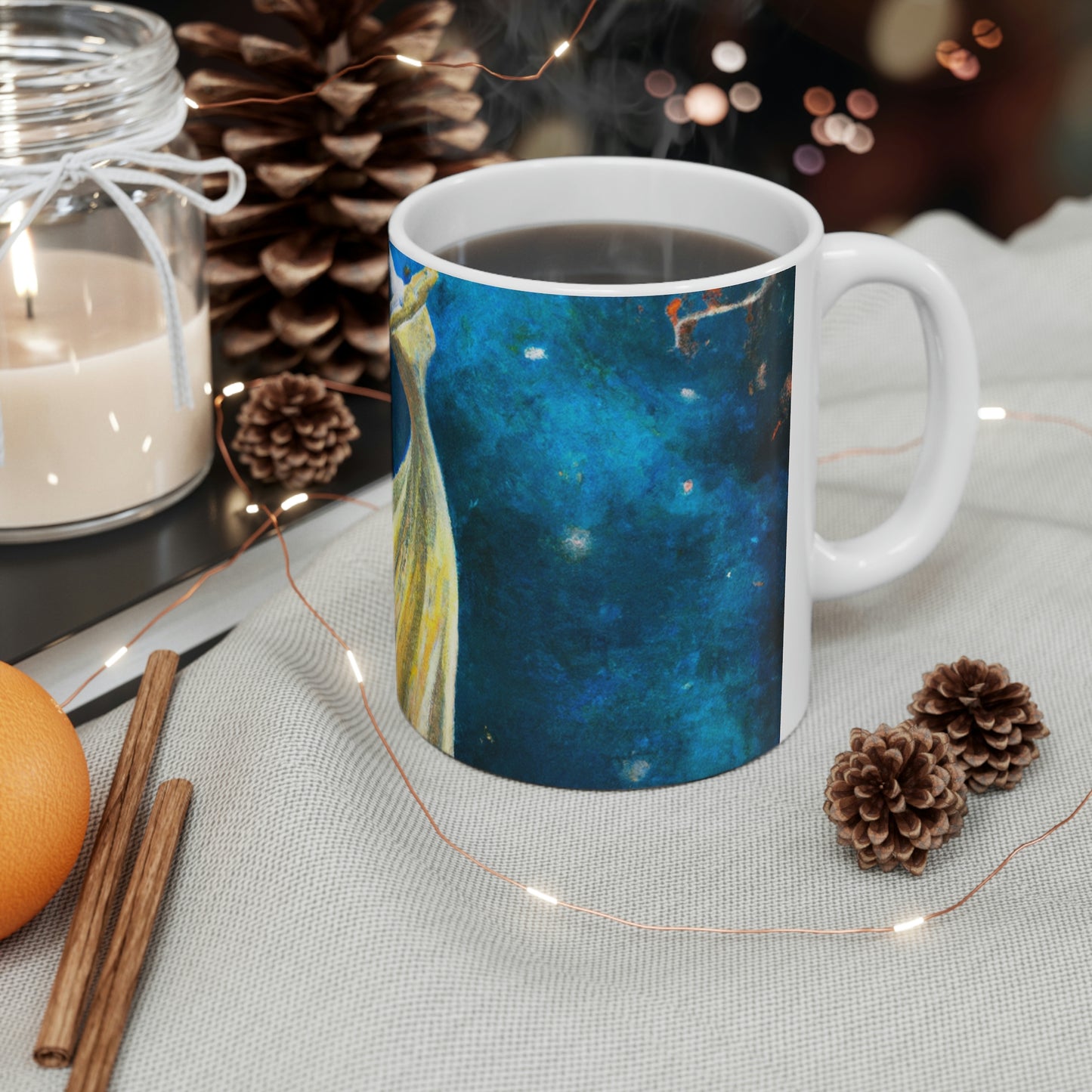 "A Starlight Ballerina" - The Alien Ceramic Mug 11 oz