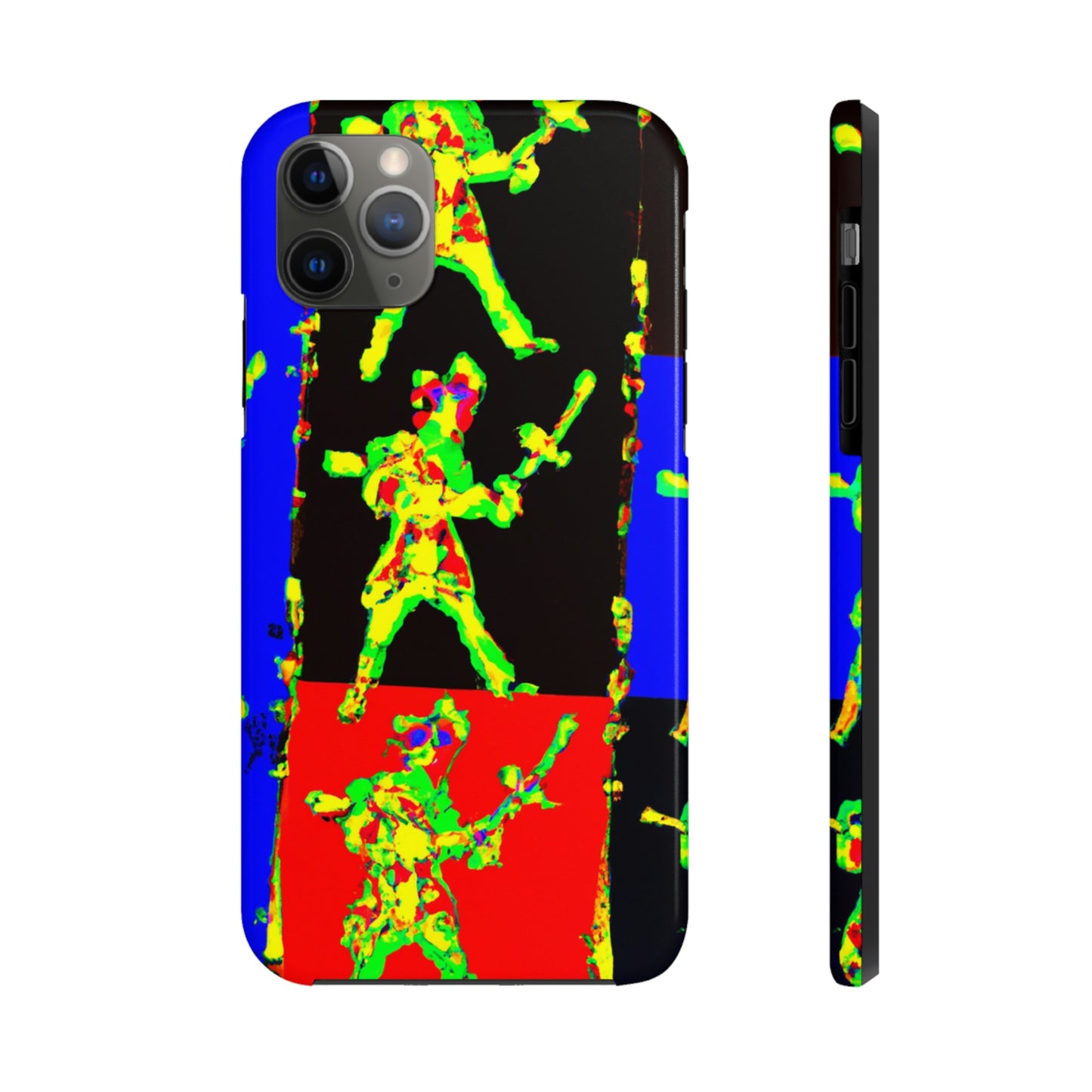 "Tanz mit Feuer und Stahl." - Die Alien Tough Phone Cases