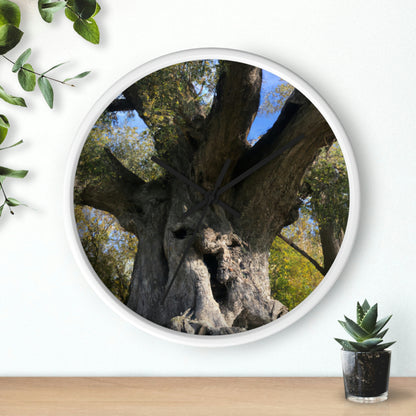 "The Great Guardian Tree" - The Alien Wall Clock