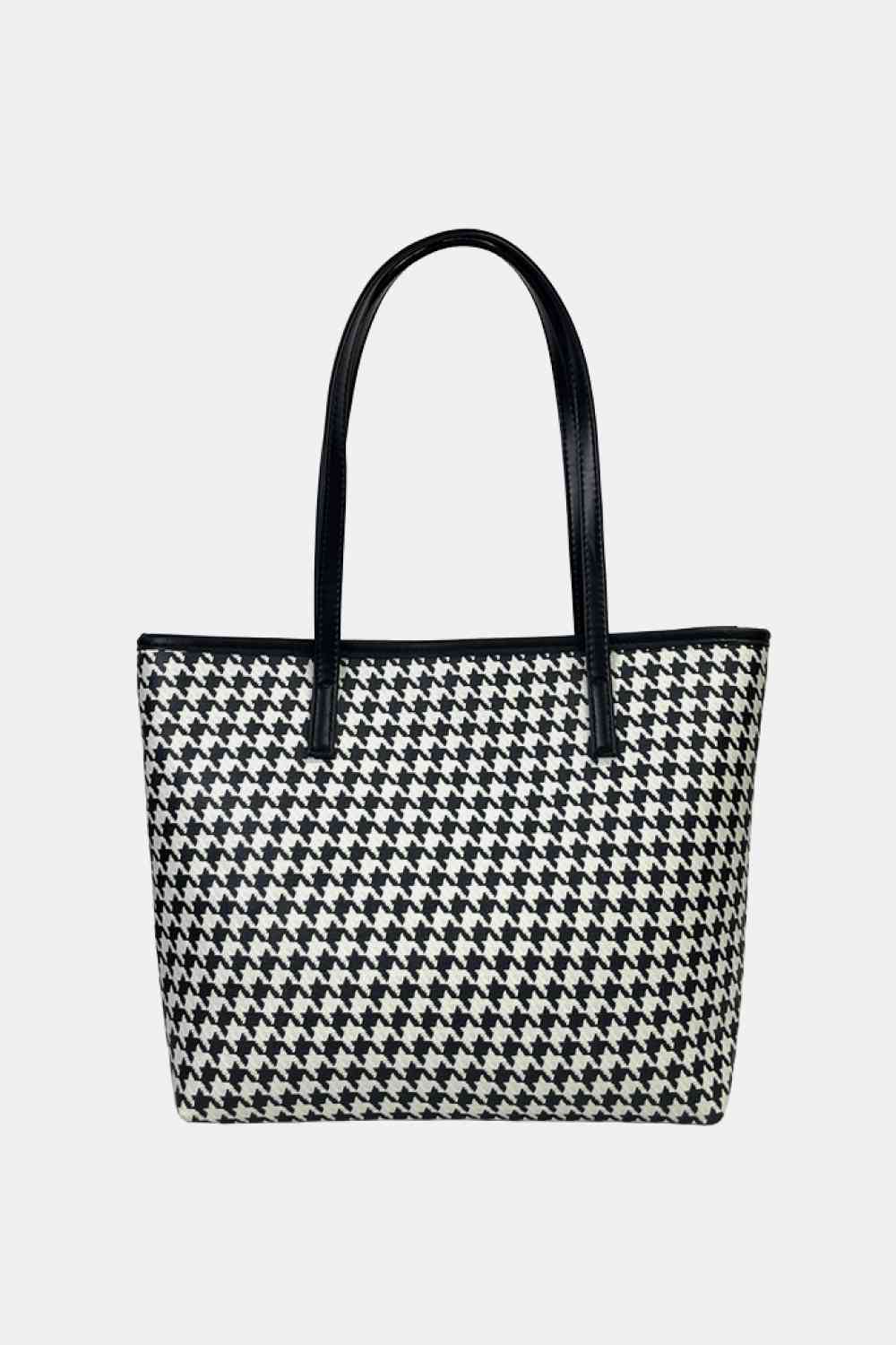 Bolso tote de cuero de PU estampado