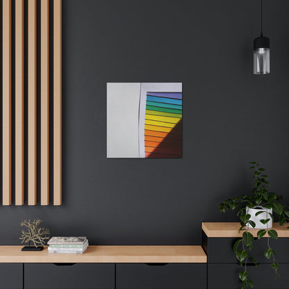 'The Colors of Joy: A Rainbow of Happiness' - Canvas