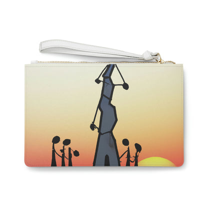 "Forgotten in the Sunset" - Die Alien Clutch Bag