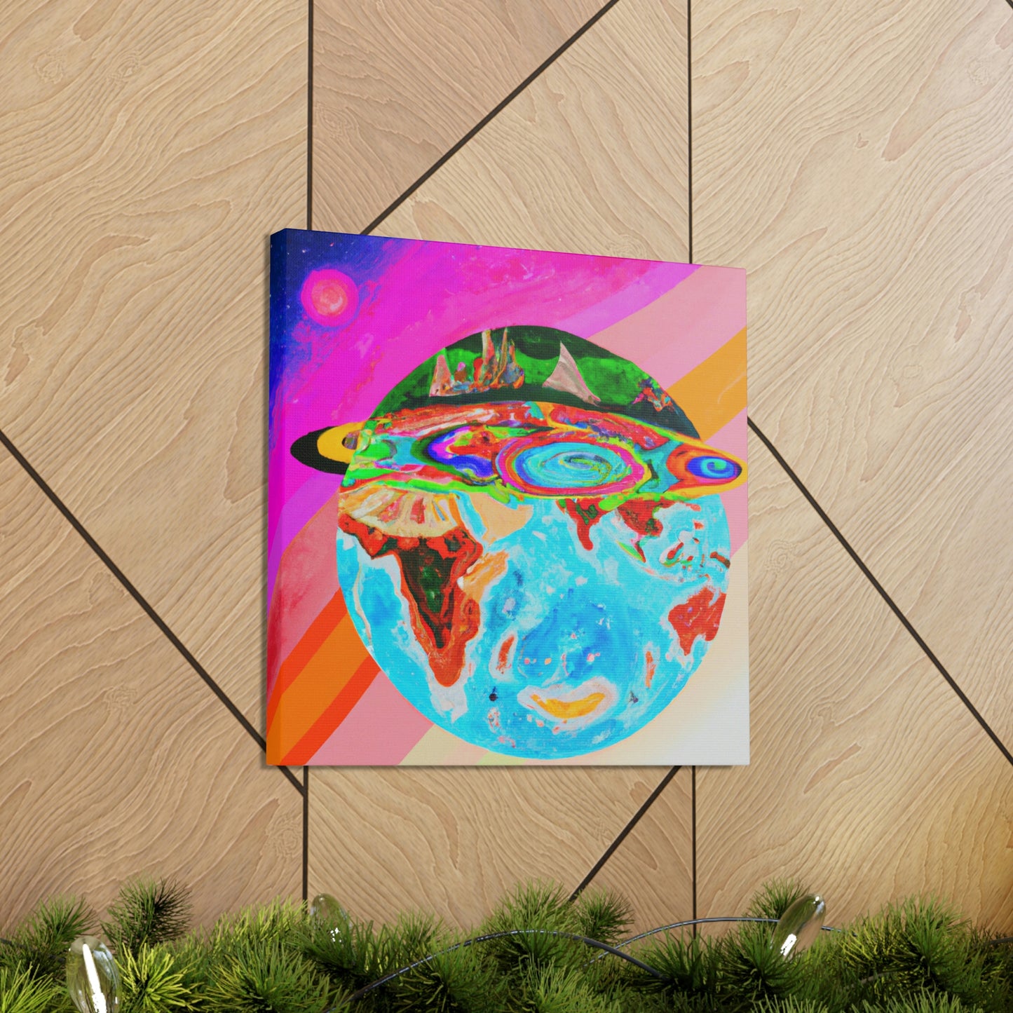 "Exploring the World Through Art" - Canvas