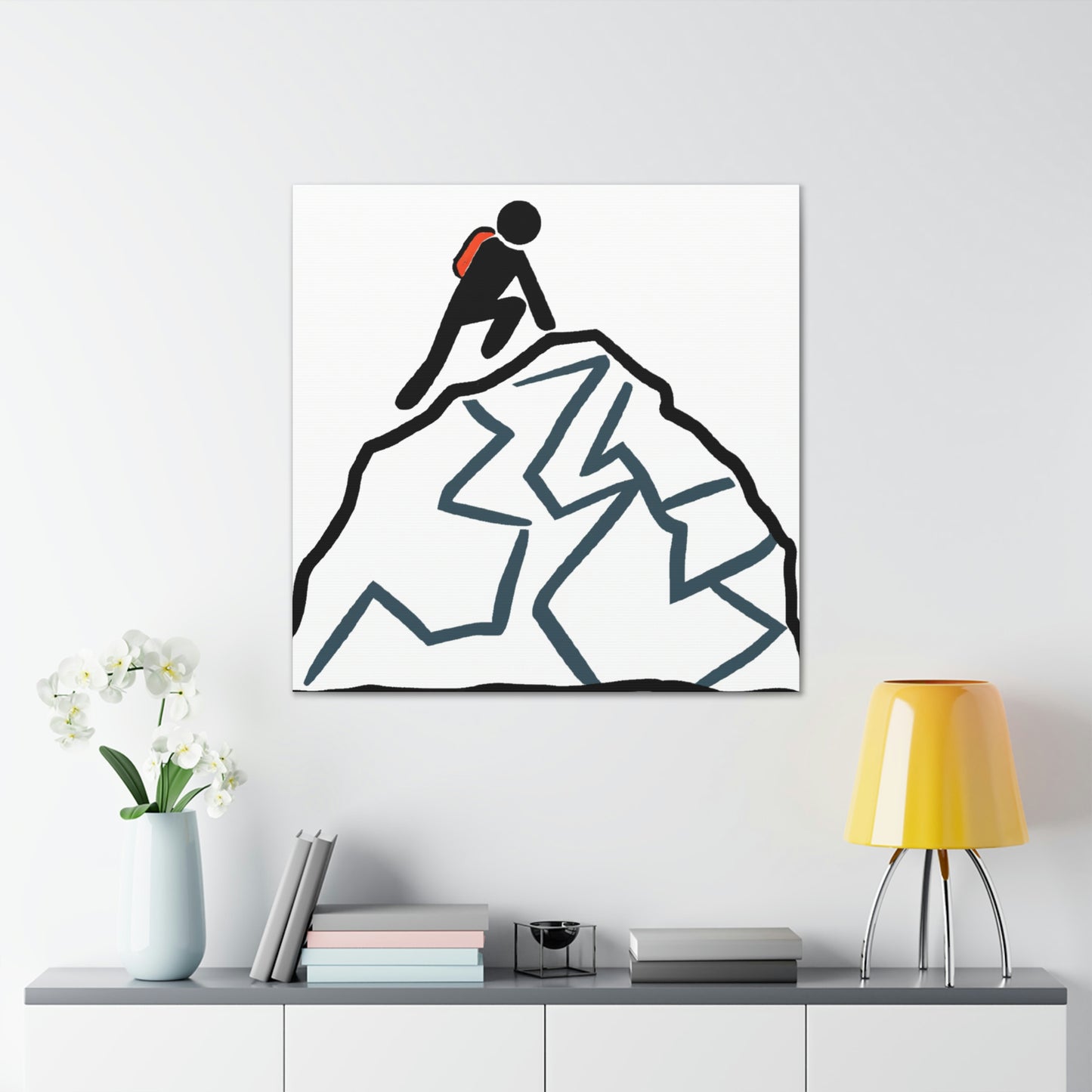 "Ascending the Summit" - The Alien Canva