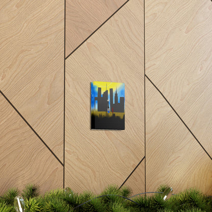 "Cityscapes in a Changing Climate" - Canvas