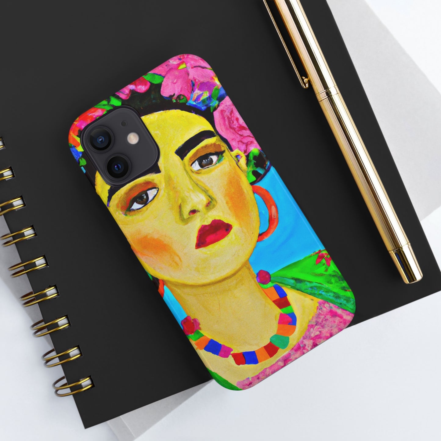 "Fierce and Free: Un tributo a las mujeres mexicanas inspirado en Frida Kahlo" - The Alien Tough Phone Cases