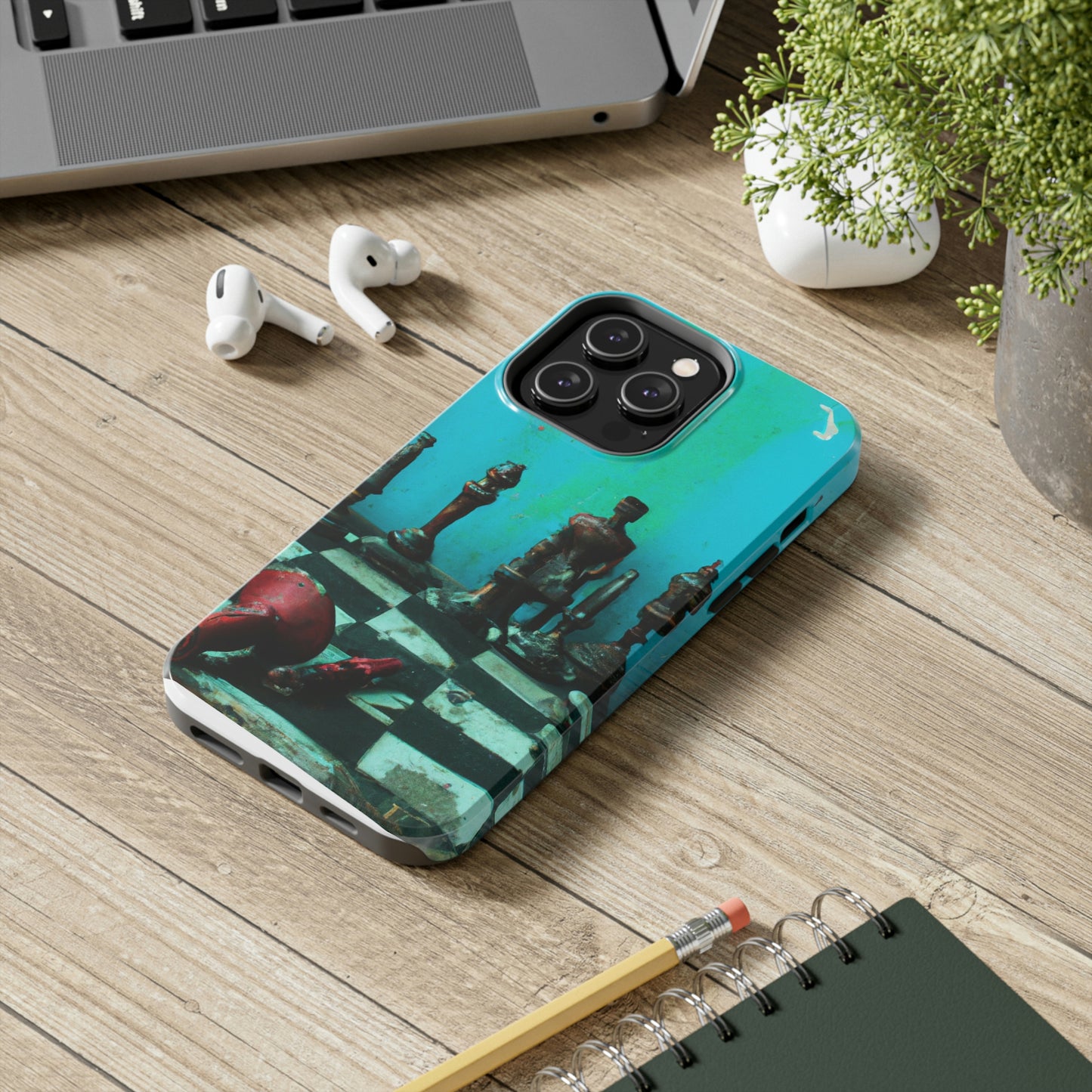 "Un juego de ajedrez olvidado: Listo para un nuevo partido" - The Alien Tough Phone Cases