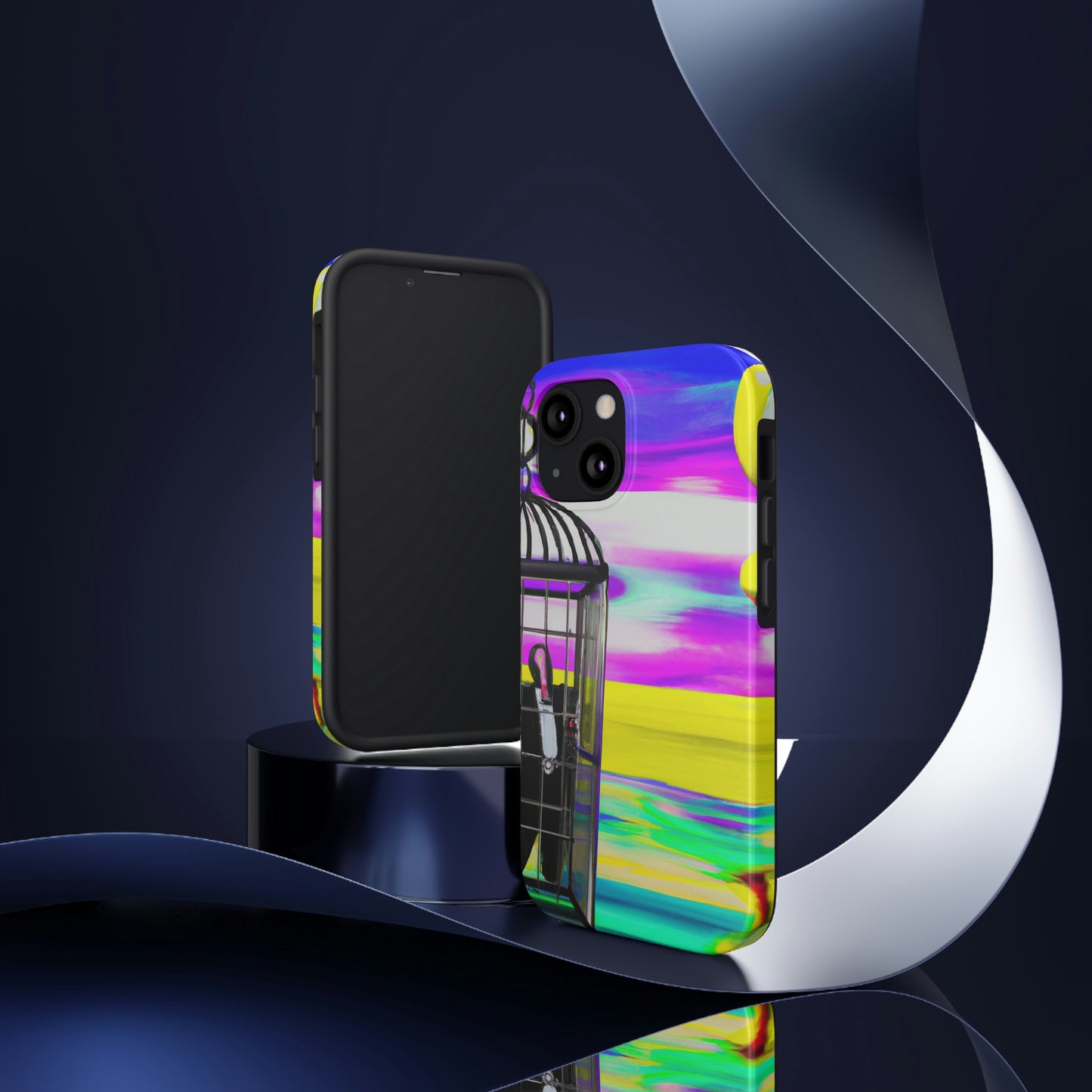 "Ein Gefängnis der brillanten Farben" - Die Alien Tough Phone Cases