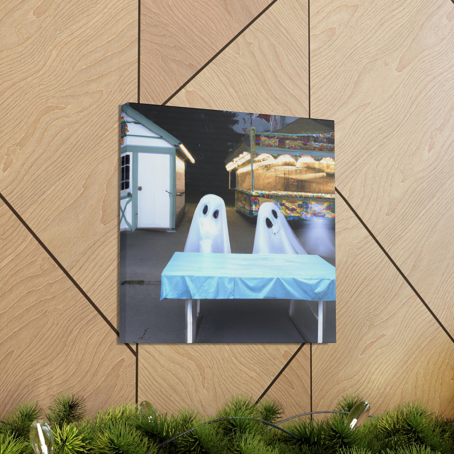 "The Carnival of the Candy-Stealing Ghosts" - The Alien Canva