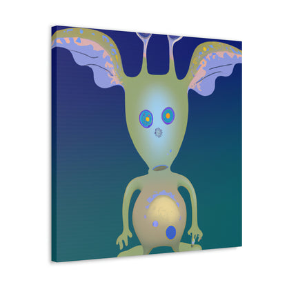 "Creating an Intergalactic Companion: Designing an Alien Pet for Kids" - The Alien Canva