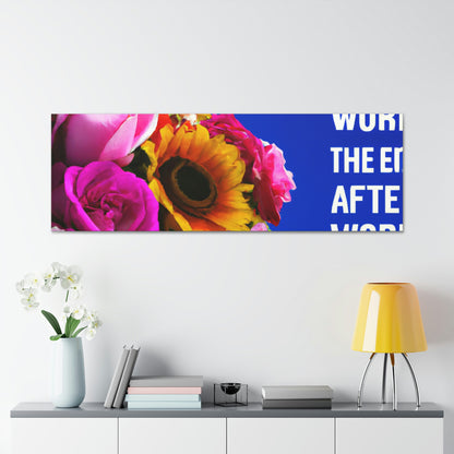 The Flower Collector by Global Artists - Canvas