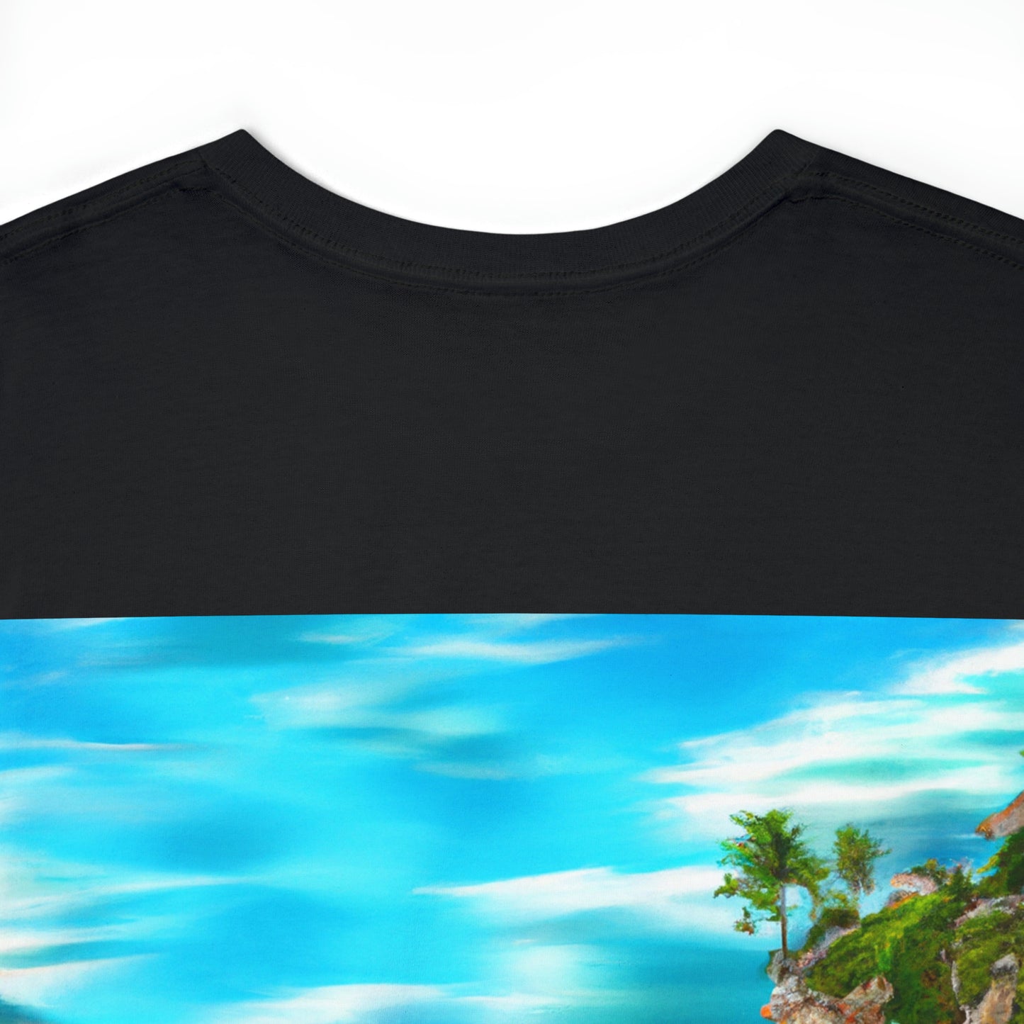 "Caribbean Fiesta on the Beach - A Digital Exploration of Mexican Culture" - The Alien T-shirt