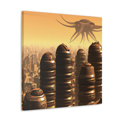 "Infinite Invaders" - Die Alien-Canva