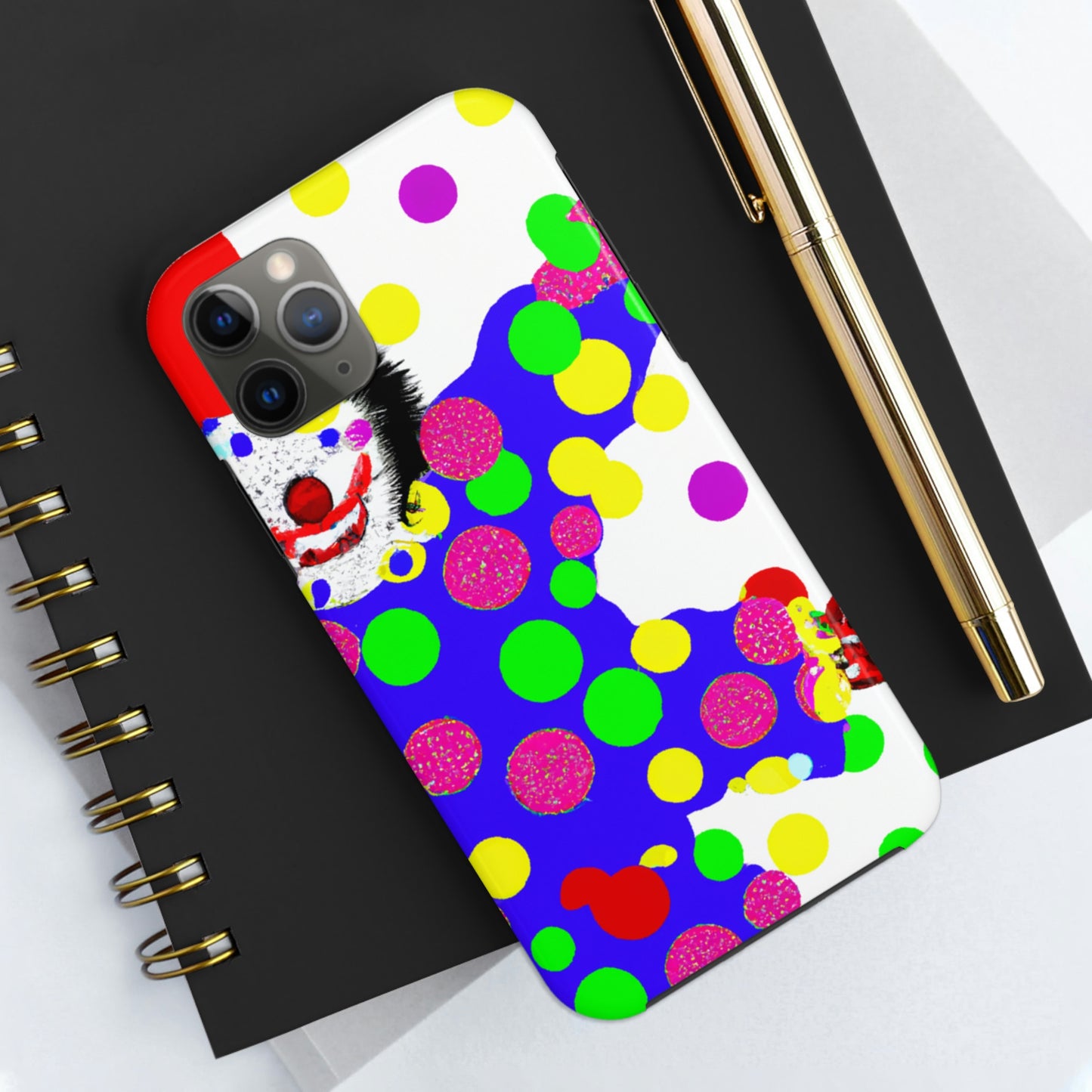 "Clowning Around in the Cold: A Winter Glove Story" - The Alien Tough Phone Cases