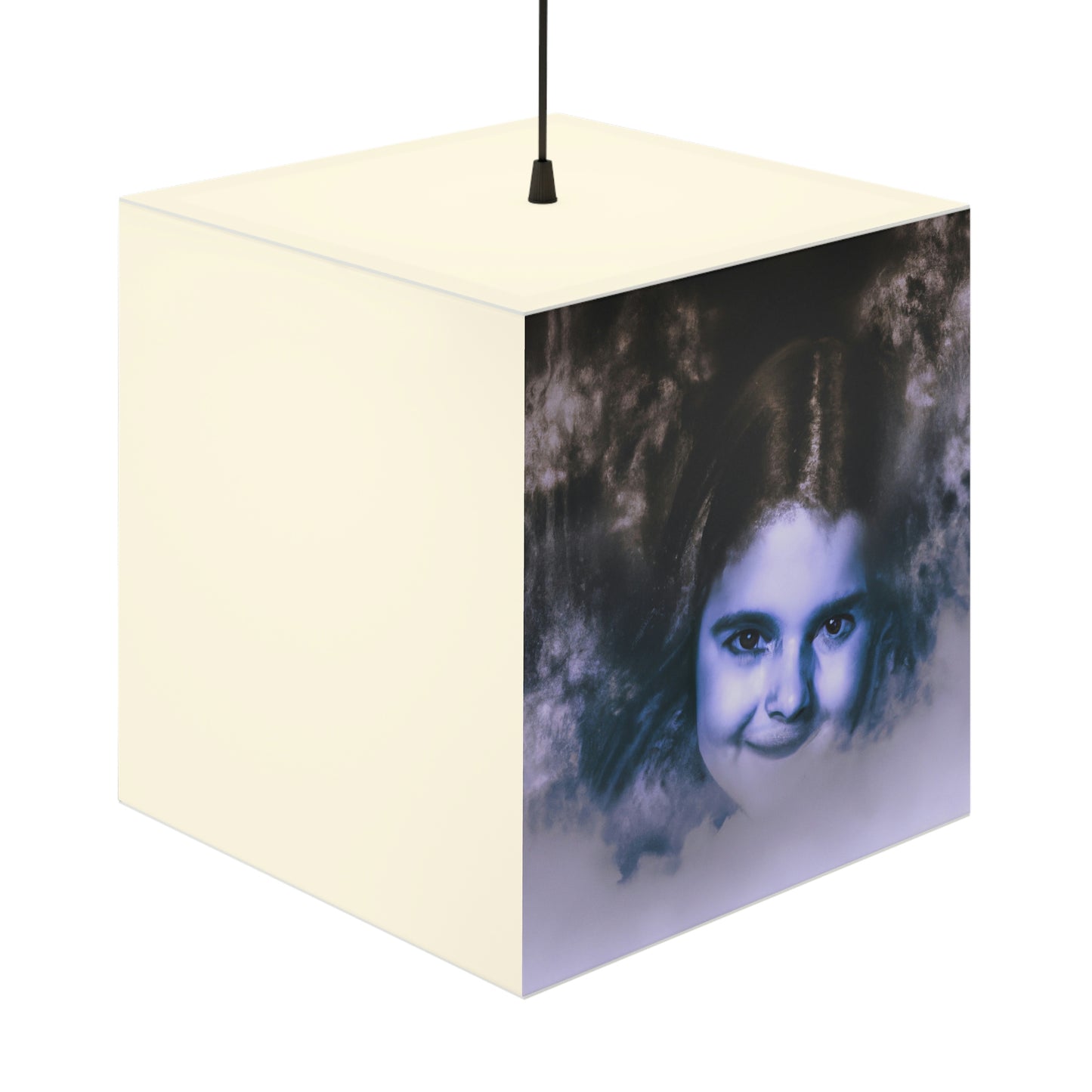 Through the Misty Veil - Die Alien Light Cube Lampe