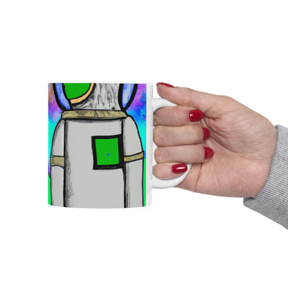 "Alone in the Alien Sky" - The Alien Ceramic Mug 11 oz