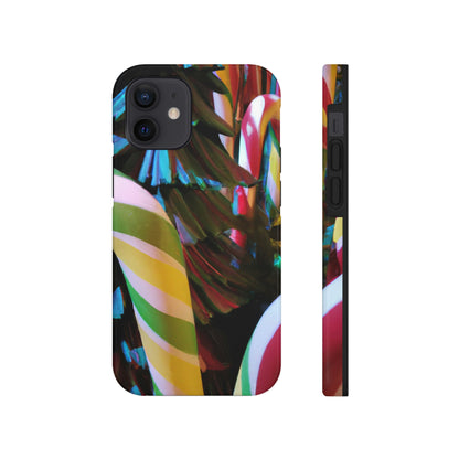 "Candy Cane Wonderland" - The Alien Tough Phone Cases