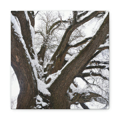 "Winter Wonderland Tree" - The Alien Canva