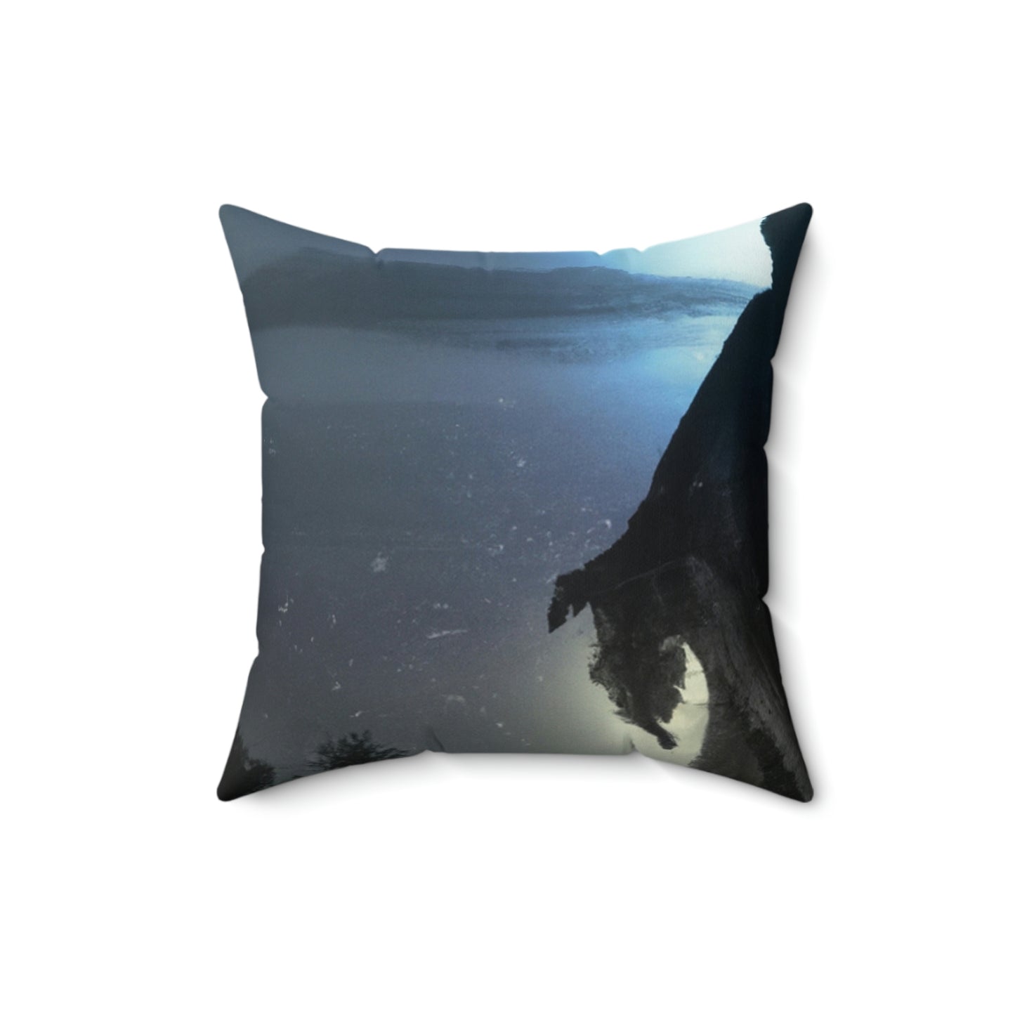 "The Shadow of the Moonlit Night" - The Alien Square Pillow