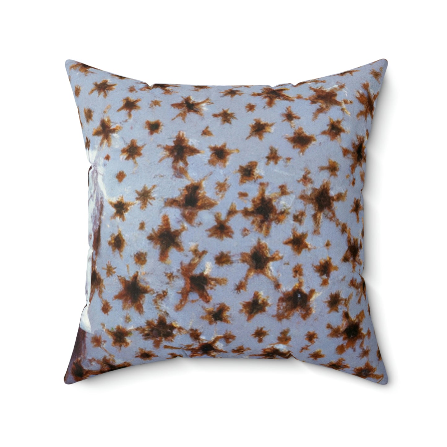 "A Small Adventurer Among Giant Stars" - The Alien Square Pillow