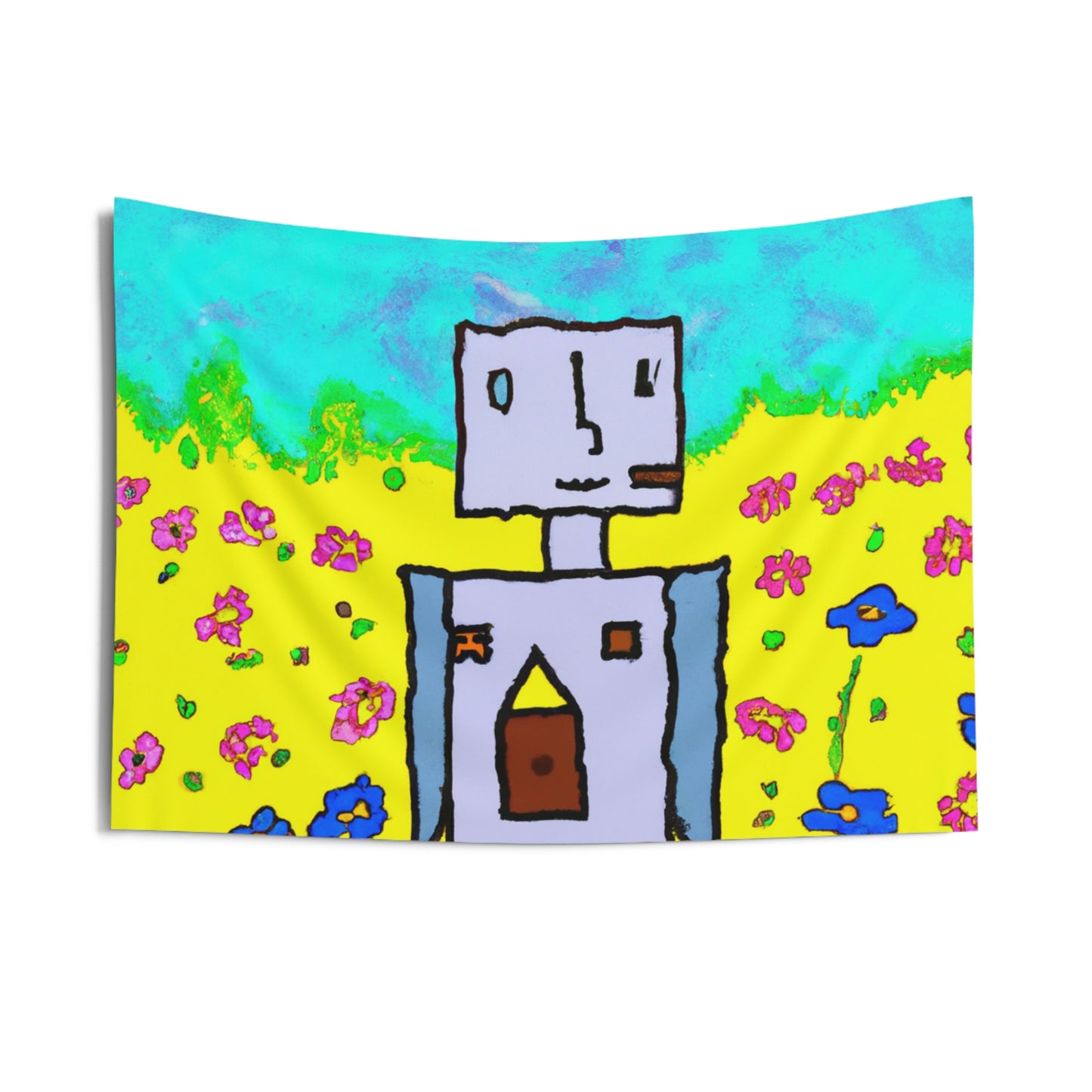 "A Small Miracle in a Sea of Flowers" - The Alien Wall Tapestries