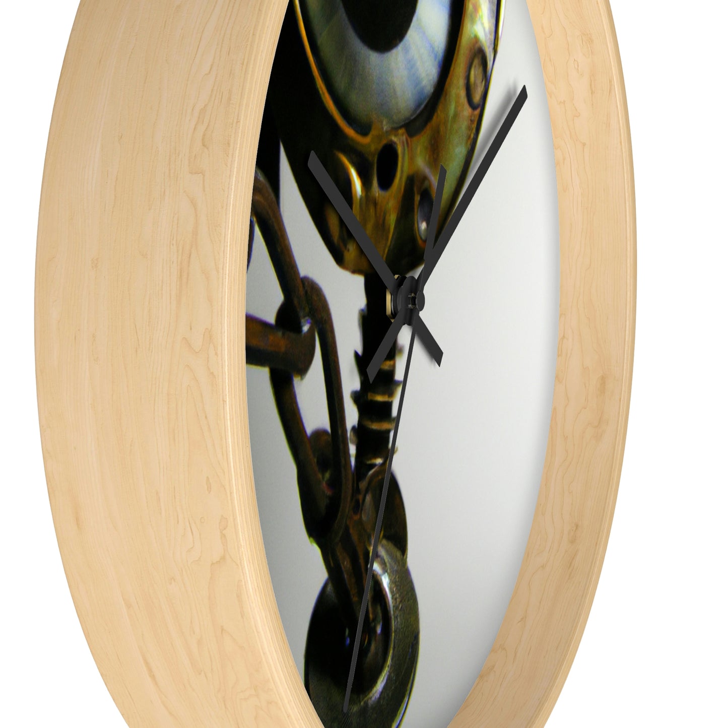 "Eye for an Eye: A Mechanical Vengeance" - The Alien Wall Clock