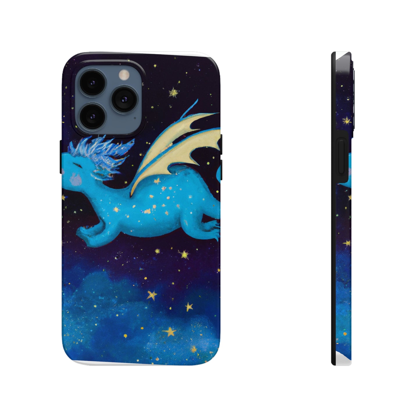 "Drifting Among the Stars: Die Geschichte eines Drachenbabys" - Die Alien Tough Phone Cases