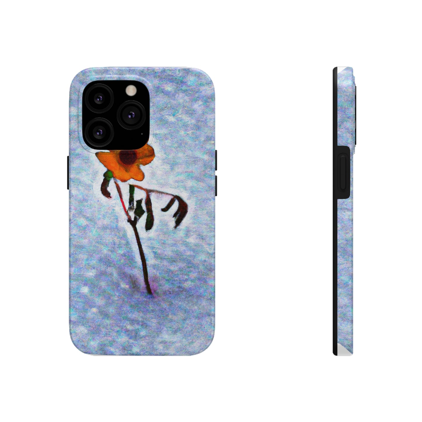 "Eine Blume, die sich weigert zu zittern" - Die Alien Tough Phone Cases