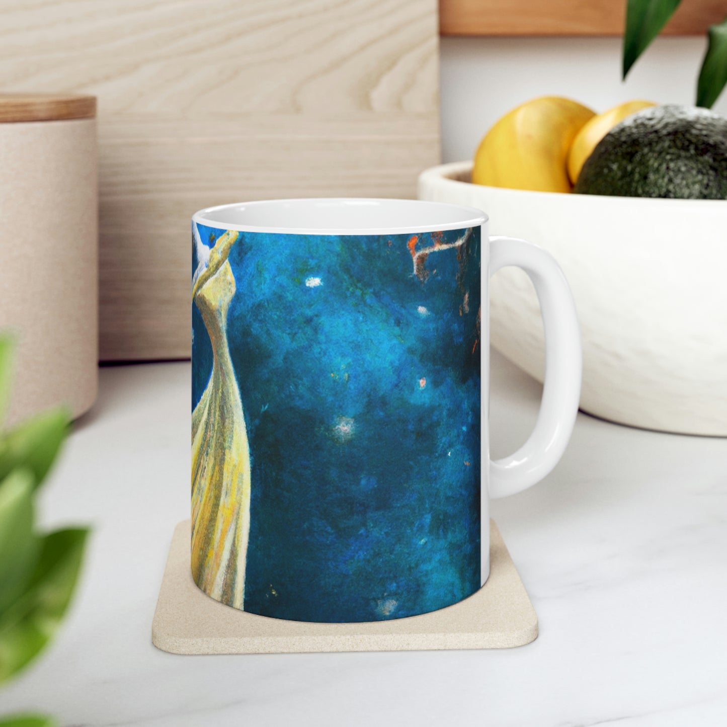 "A Starlight Ballerina" - The Alien Ceramic Mug 11 oz