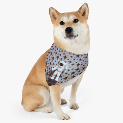 "A Small Adventurer Among Giant Stars" - The Alien Pet Bandana Collar