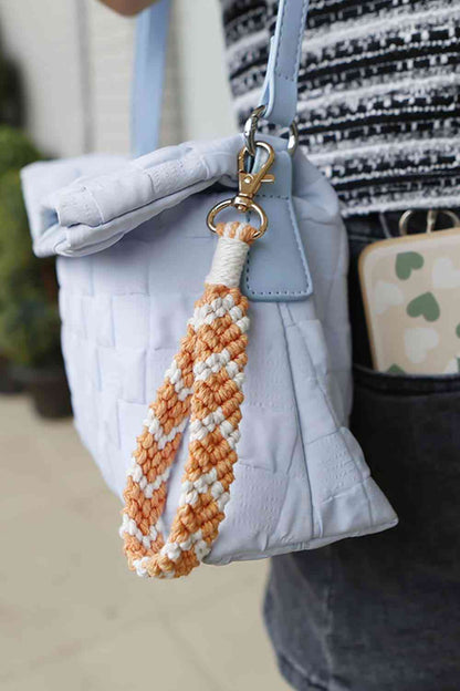 Macrame Wristlet Key Chain